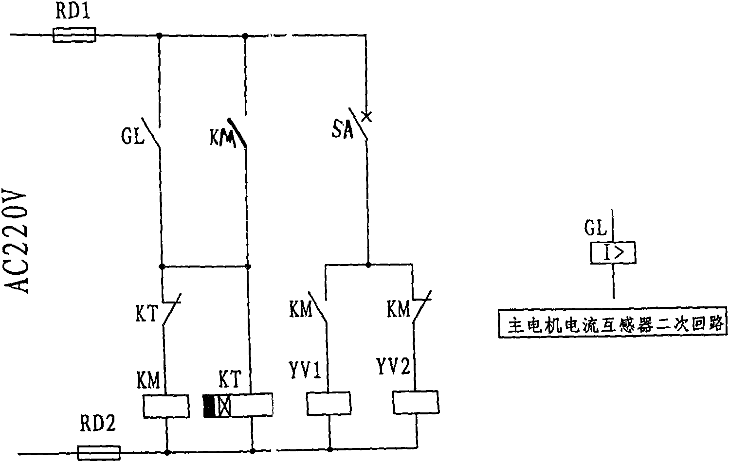 Device for adjusting wall thickness of hot rolled steel tube