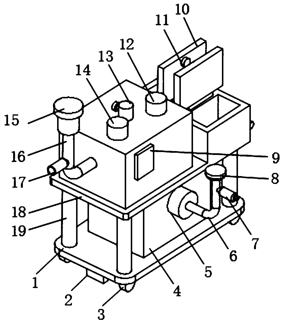 Gynecological dual-use nursing device for incision and birth canal