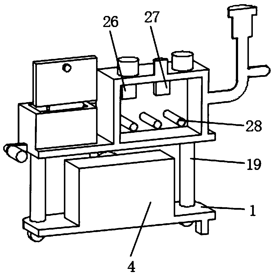 Gynecological dual-use nursing device for incision and birth canal