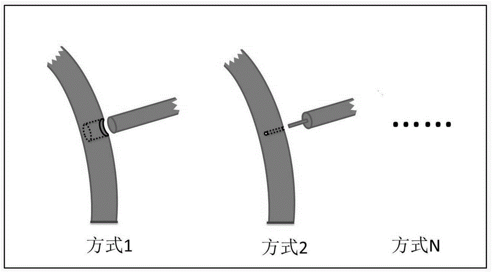 Phantom model containing tree-shaped pipeline structure