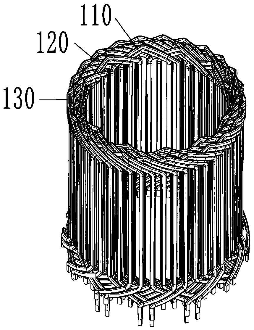 Motor stator and motor