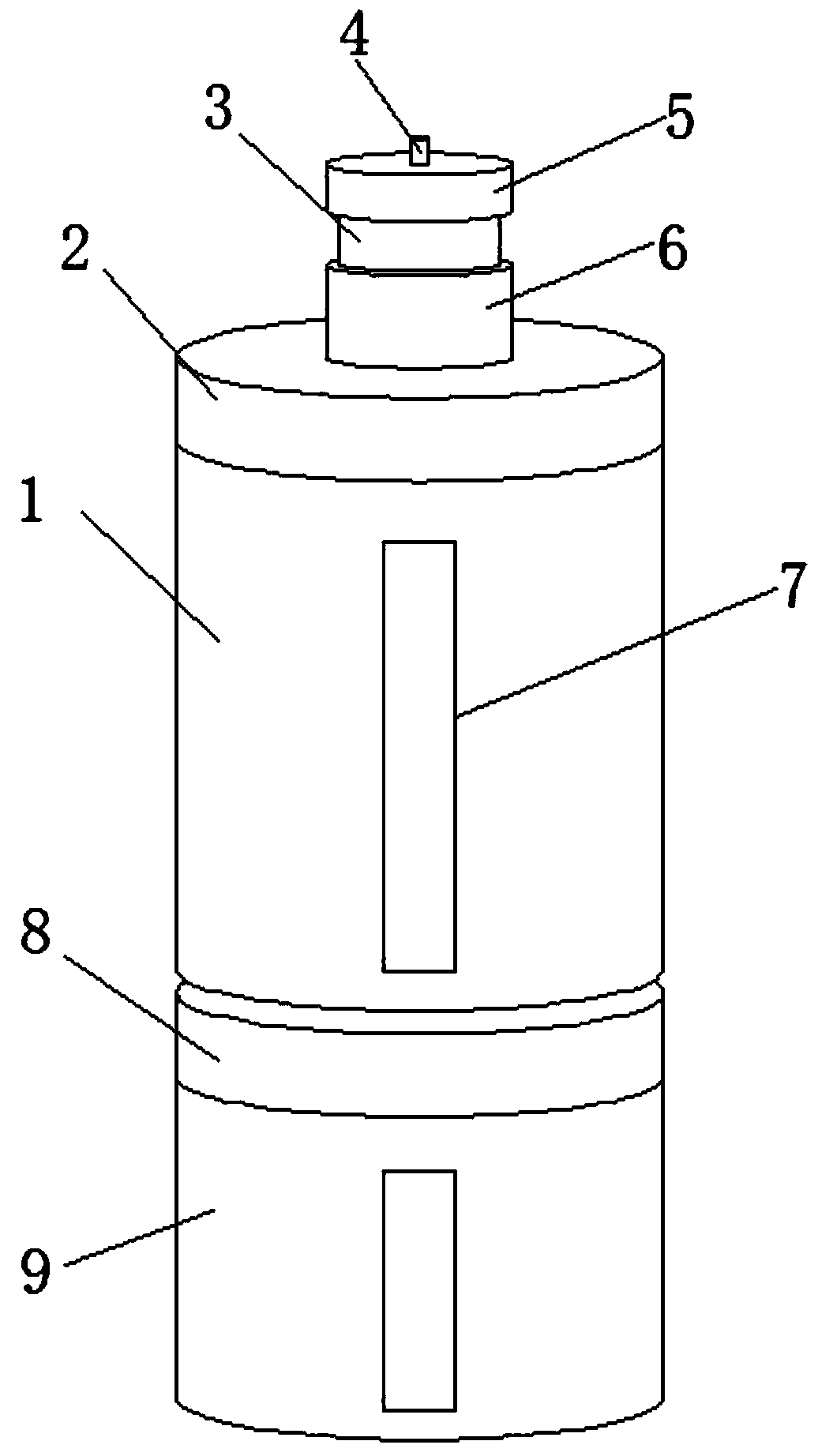 Blood drawing device for hematology analyzer