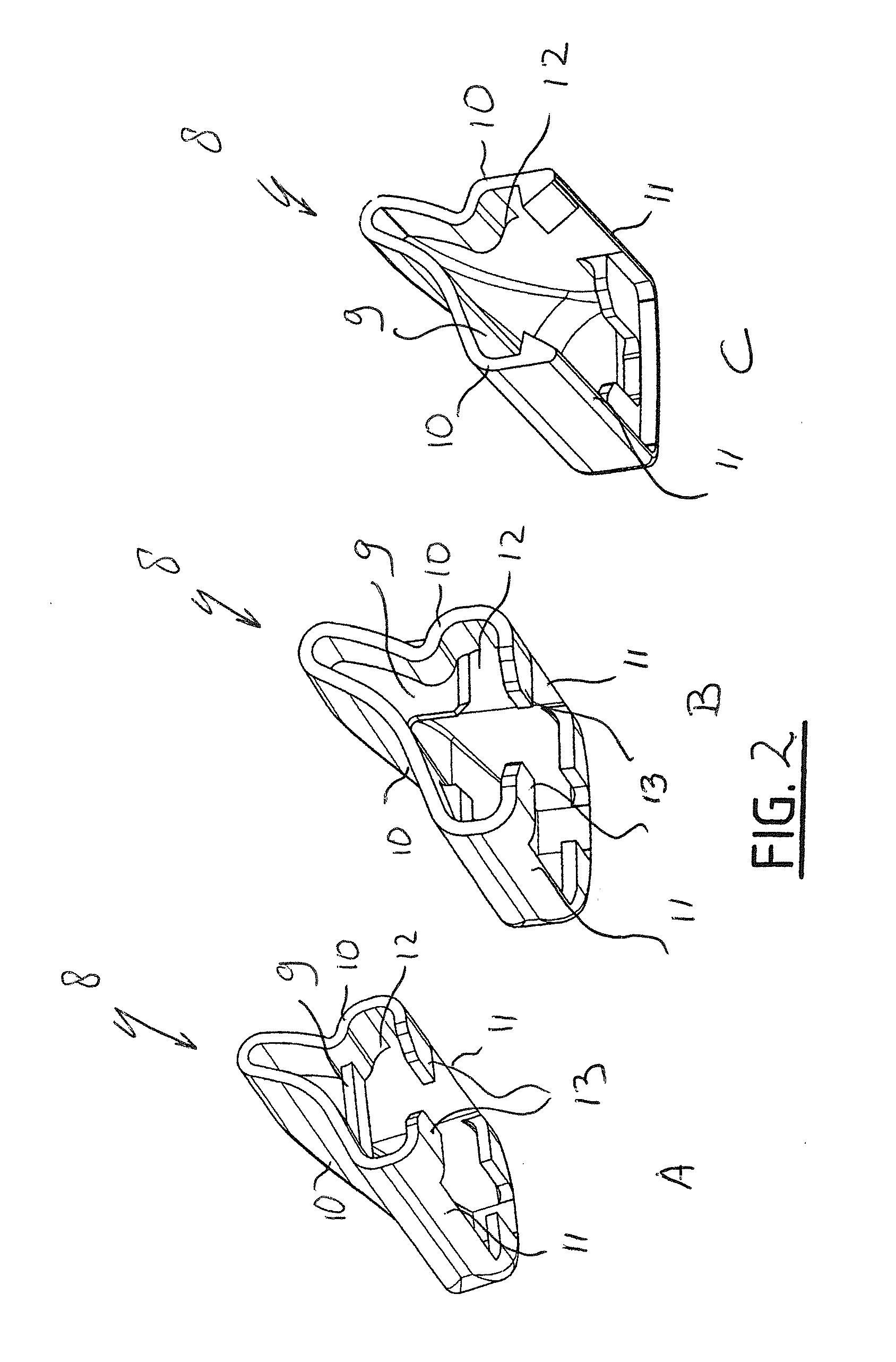 Windscreen wiper device