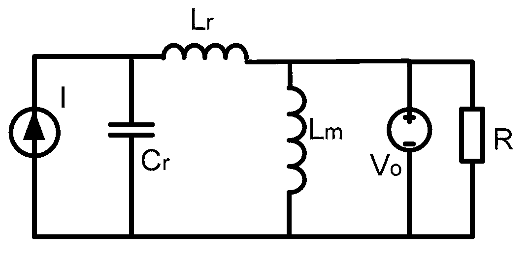 Isolated soft switching two-diode forward resonant DC / DC (direct-current/direct-current) circuit