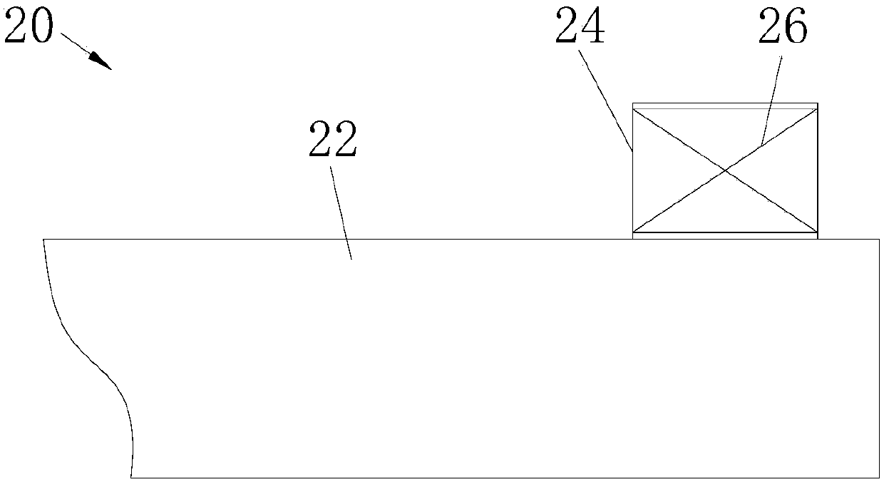 A gas inlet and outlet device and a gas cabinet with the gas inlet and outlet device