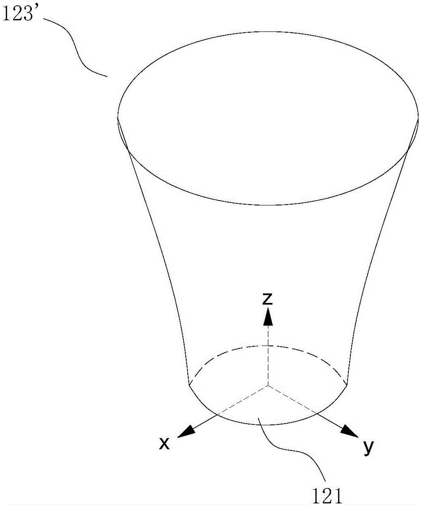 Variable section upright and construction method thereof