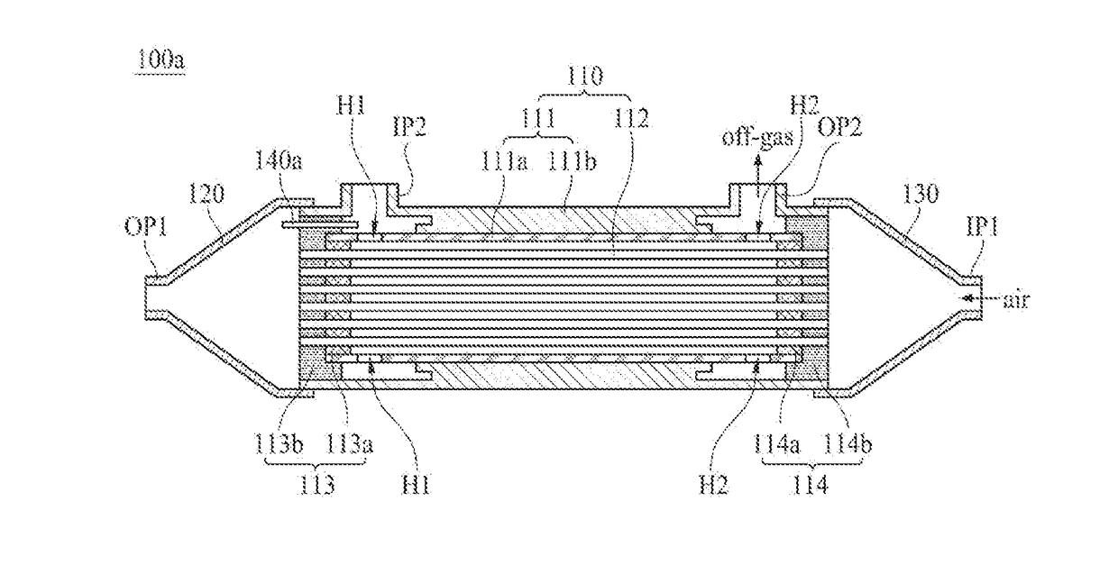 Fuel cell system and humidifier therefor