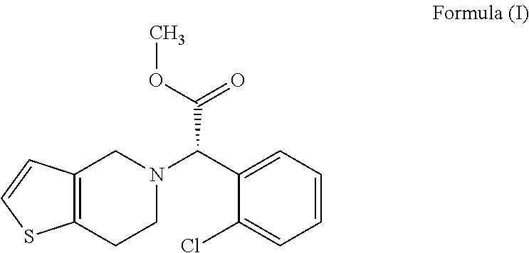 Process for the preparation of clopidogrel hydrogen sulphate form i