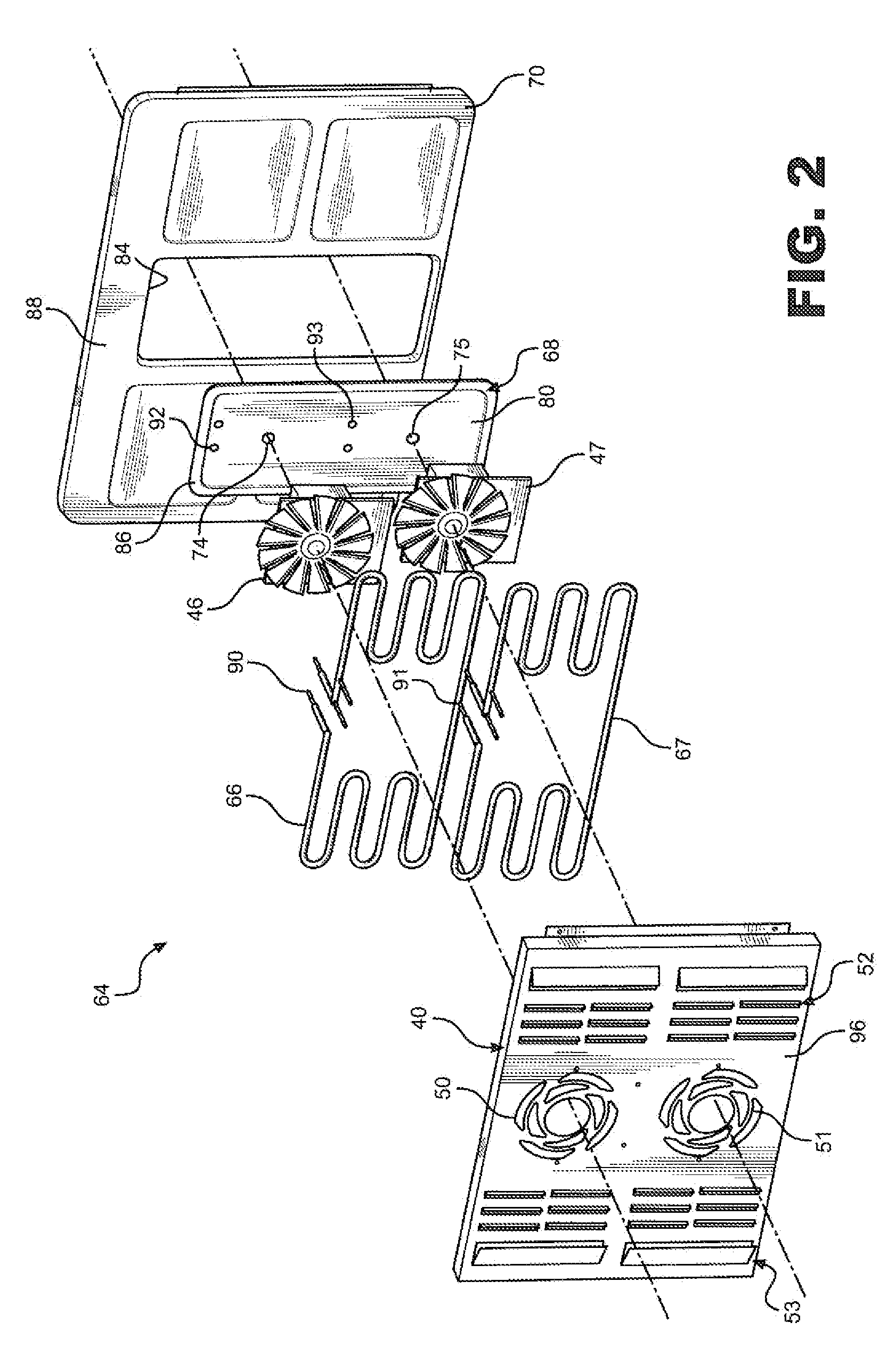 Priority controlled multi-fan convection oven