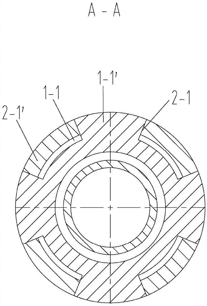 Torque-withstanding type double-acting releasing tool