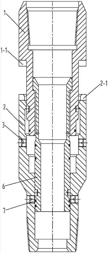 Torque-withstanding type double-acting releasing tool