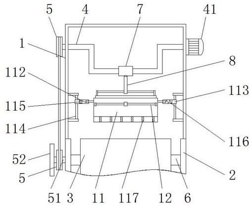 A semi-finished product cutting device for aquatic products