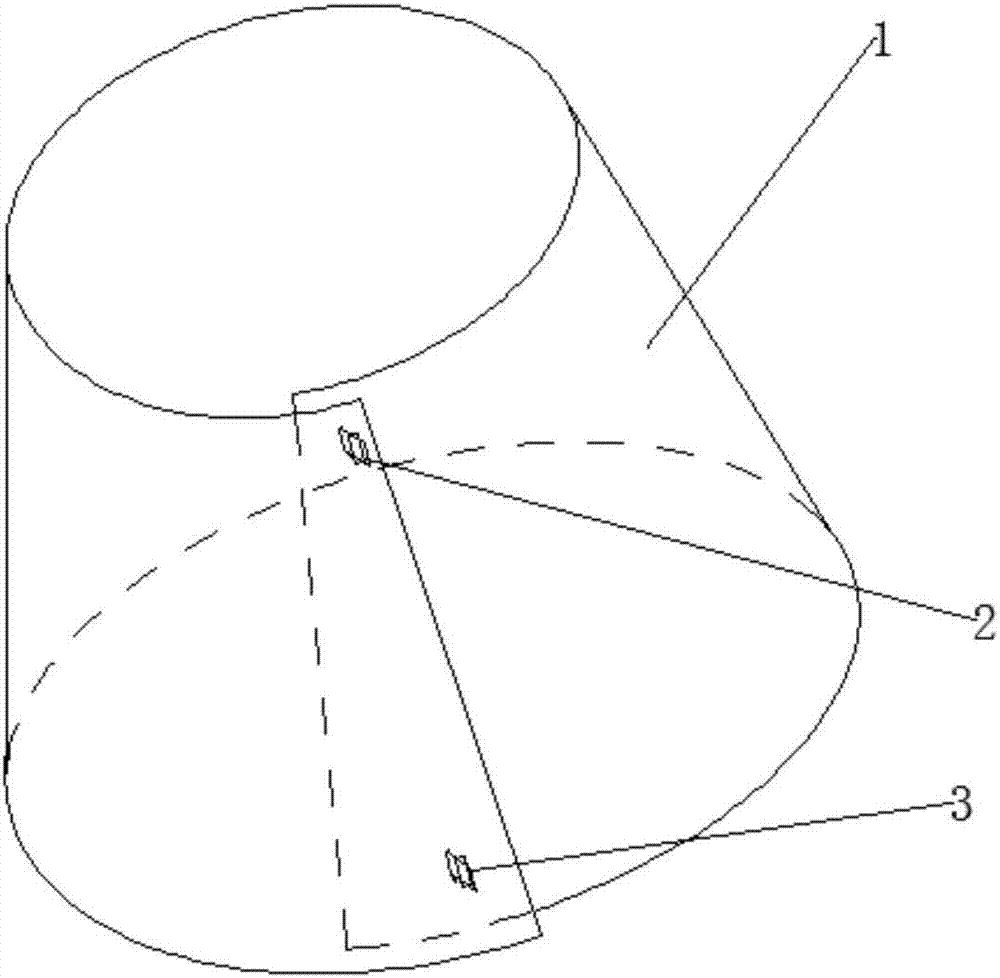 Tree disk cover for fruit tree