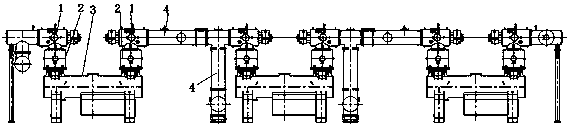 An isolation grounding switch mechanism and gas-insulated metal-enclosed switchgear