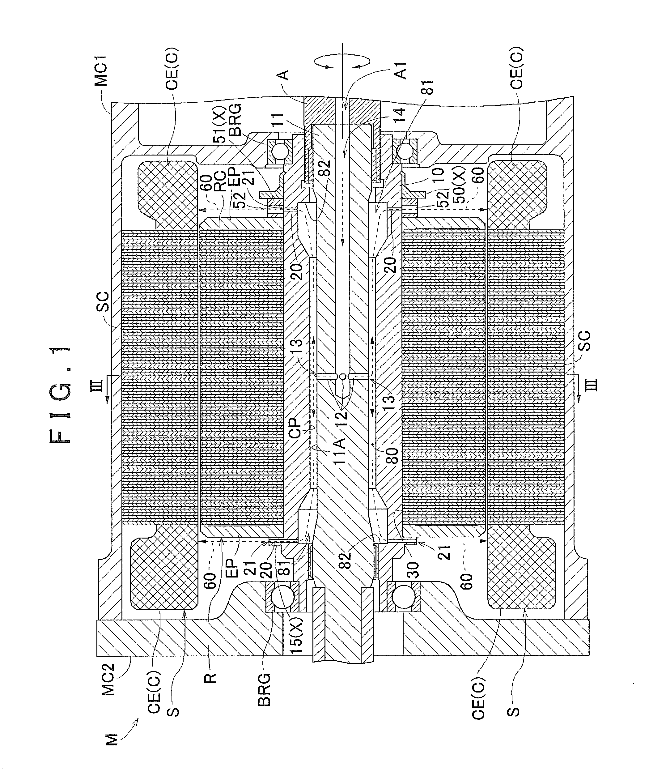 Rotor for rotating electric machine