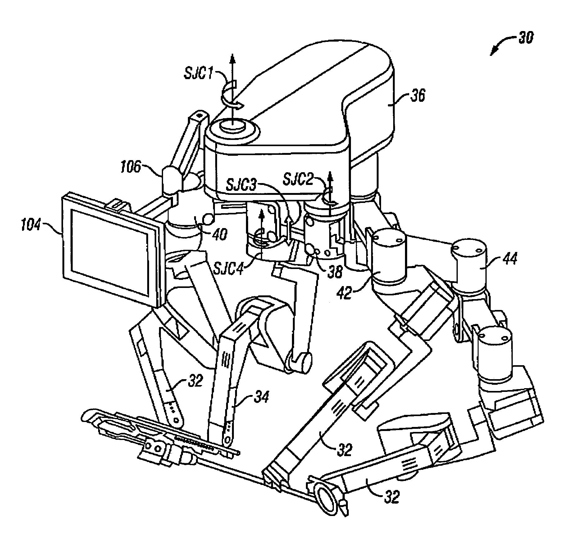 Modular manipulator support for robotic surgery