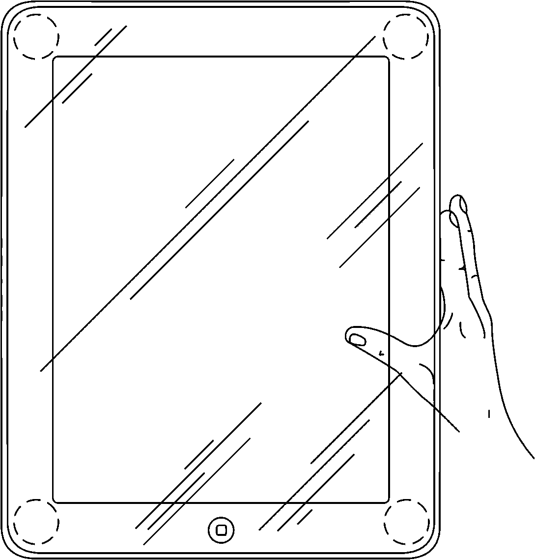 Display device with mechanical sensing function