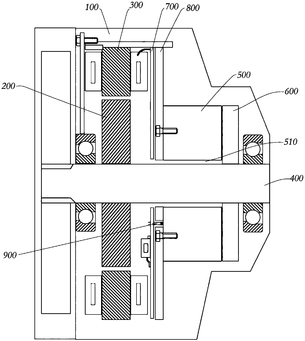 Electromechanical brake and actuator thereof