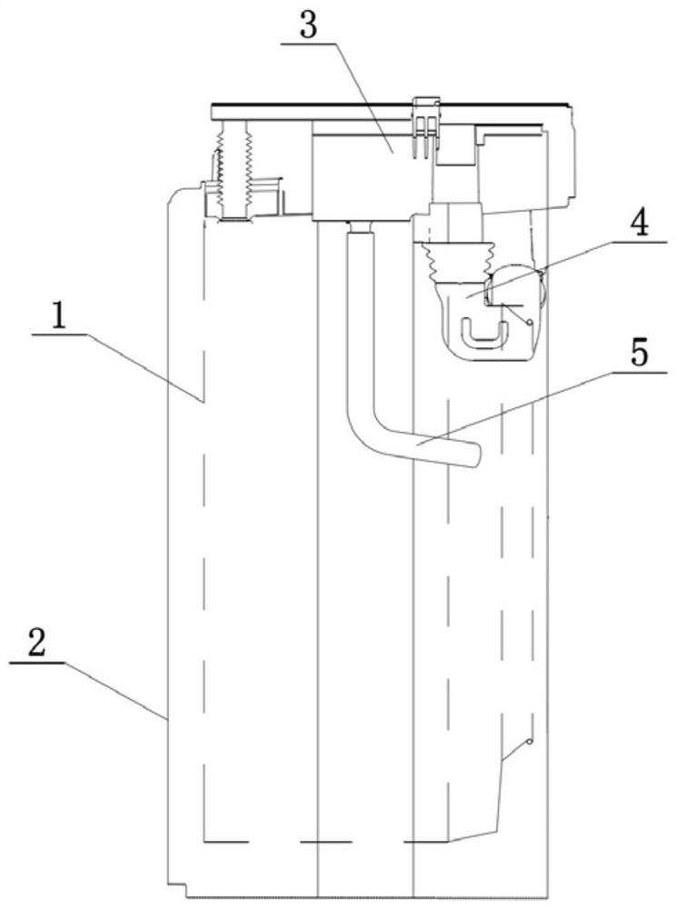 Machine body structure of clothes treatment equipment and clothes treatment equipment