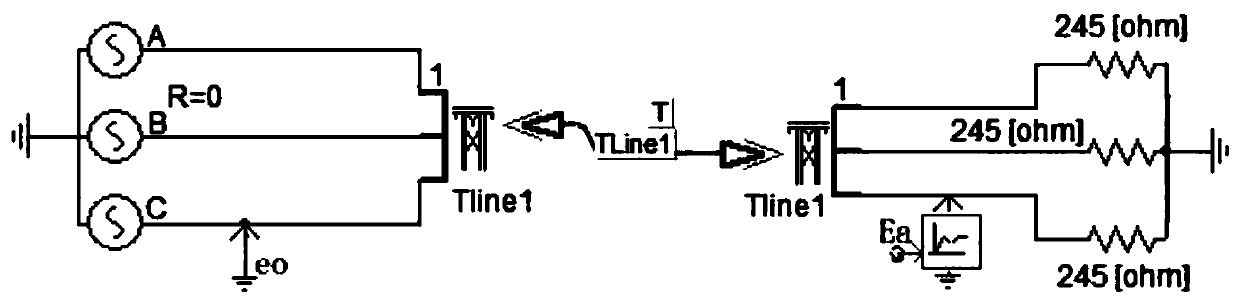 A reduced-scale equivalent physical experiment method for transmission lines