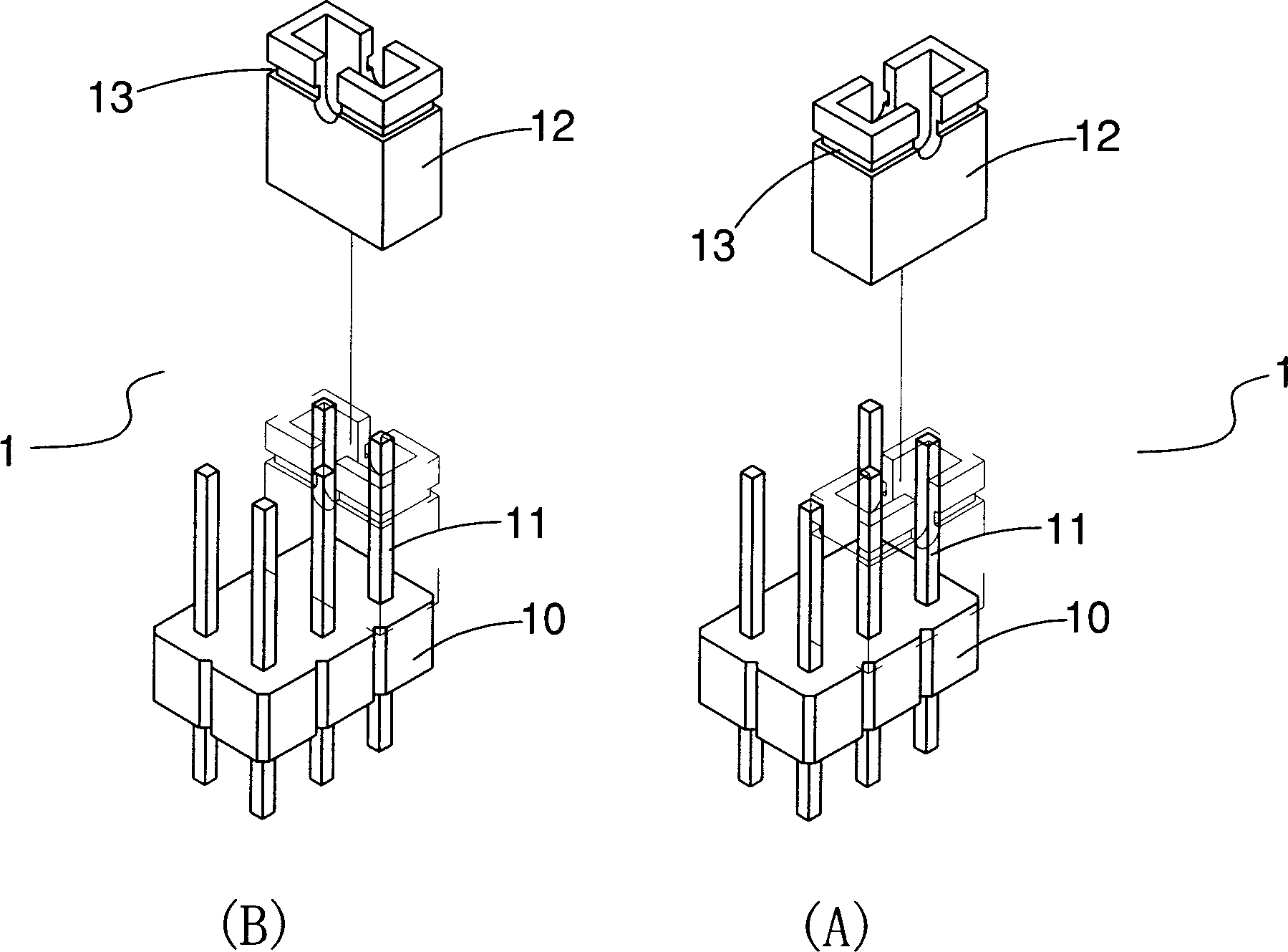 Jumper feeding device