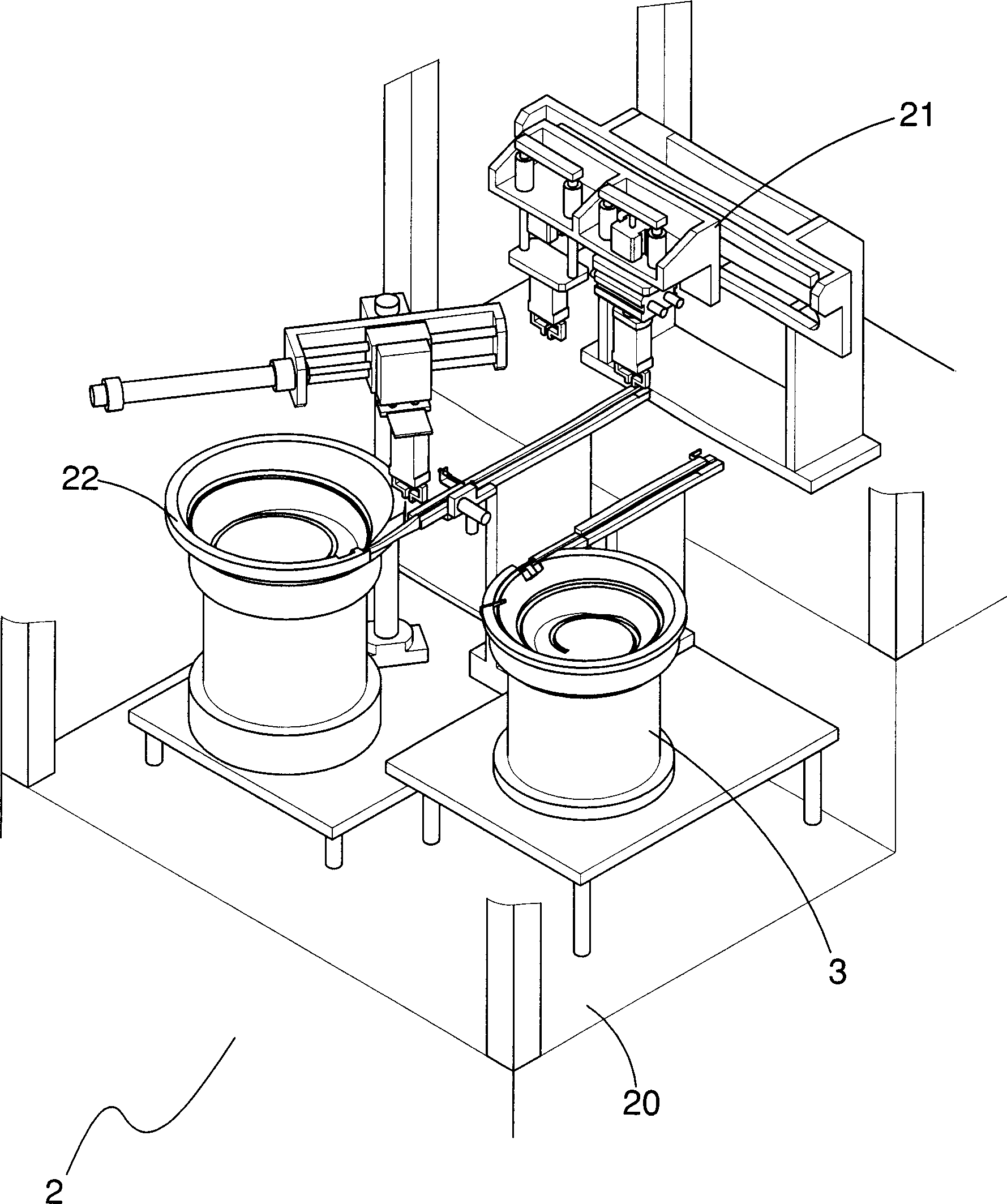 Jumper feeding device