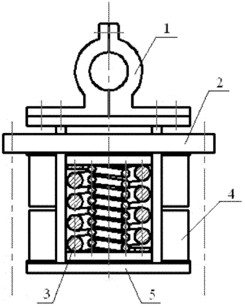 Wheel-rail load-increasing device for railway vehicle