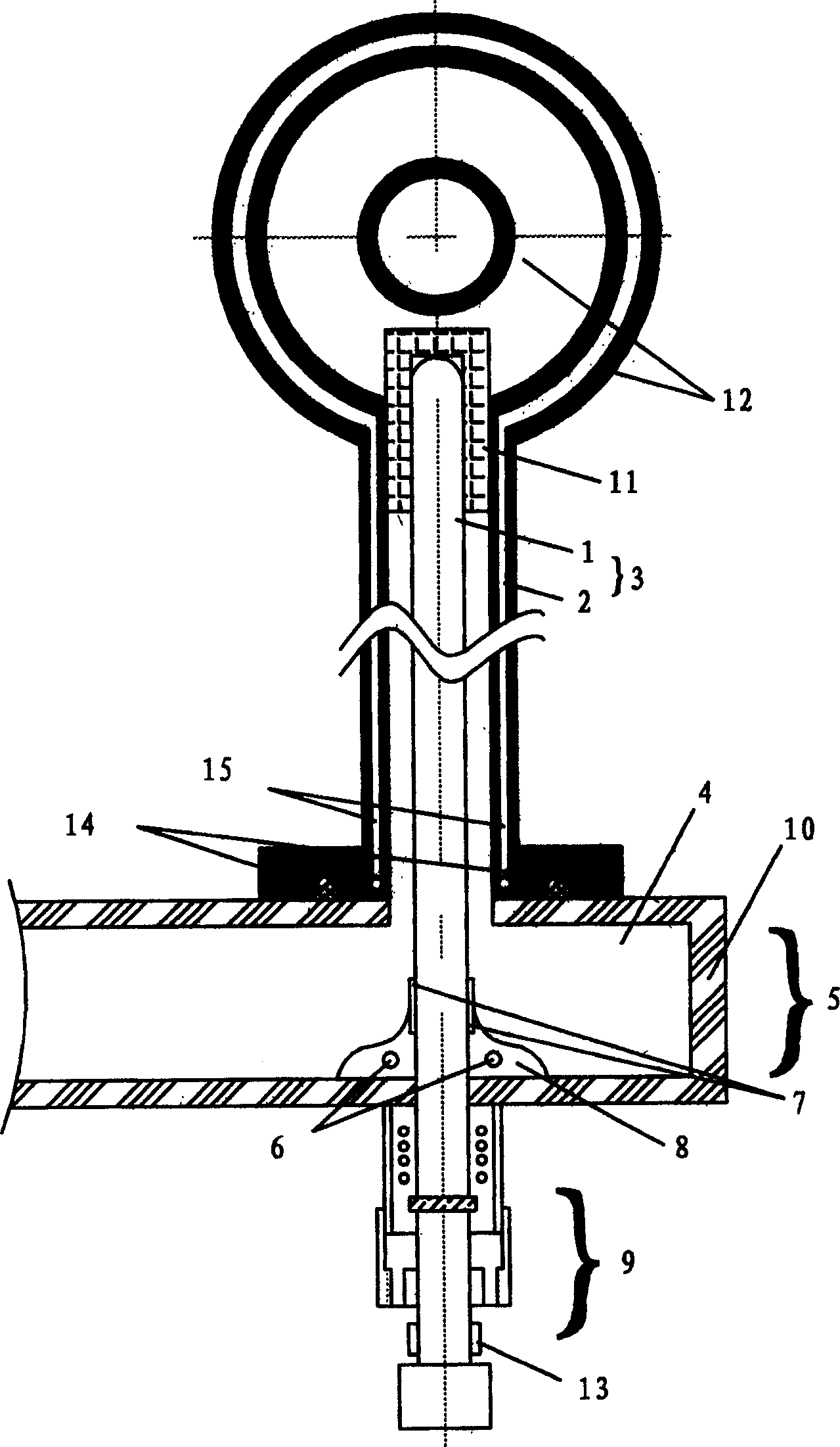 Fibre-optical prefabricated bar processing apparatus by plasma technology