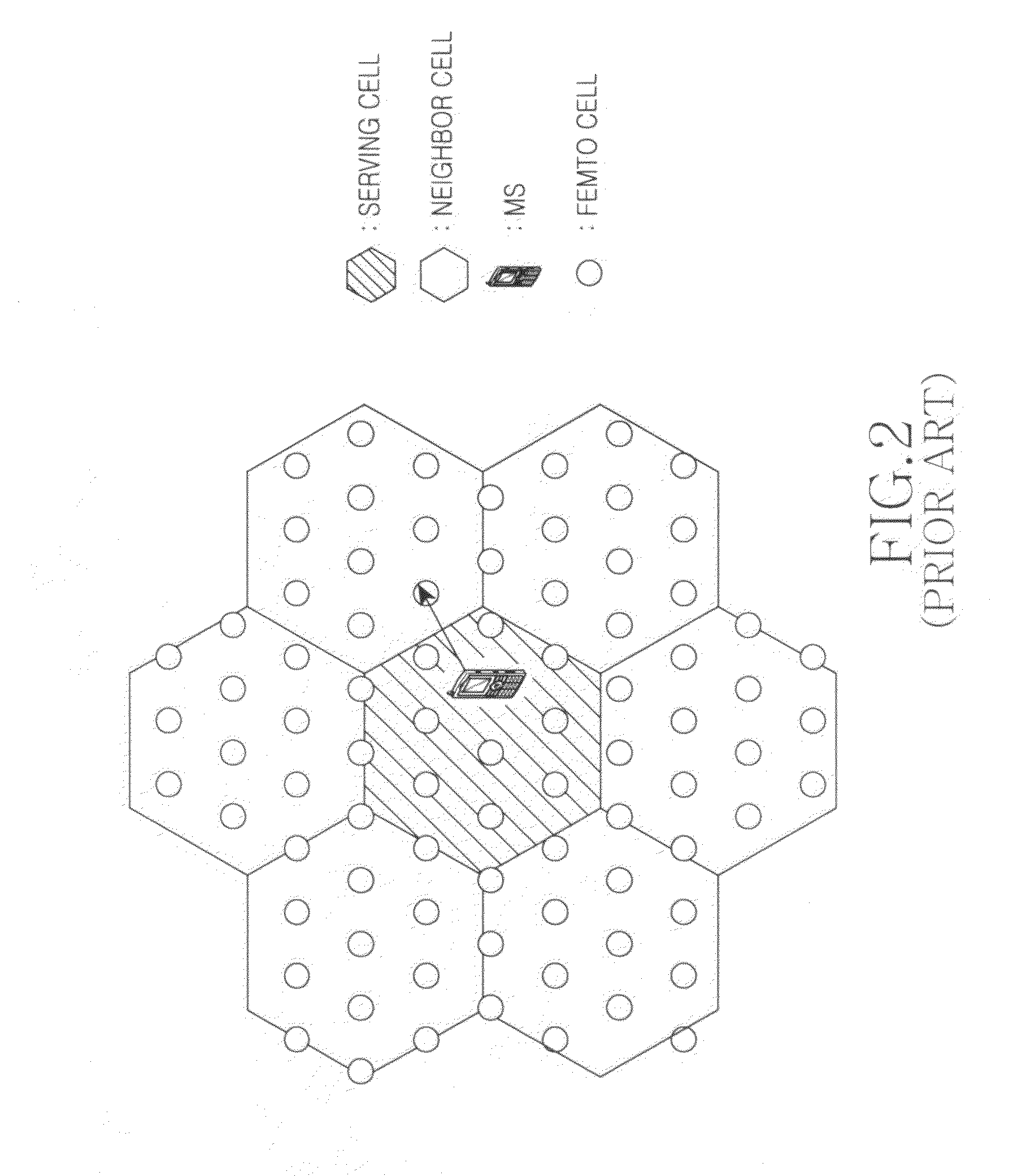 Apparatus and method for determining neighbor BS information in a wireless communication system