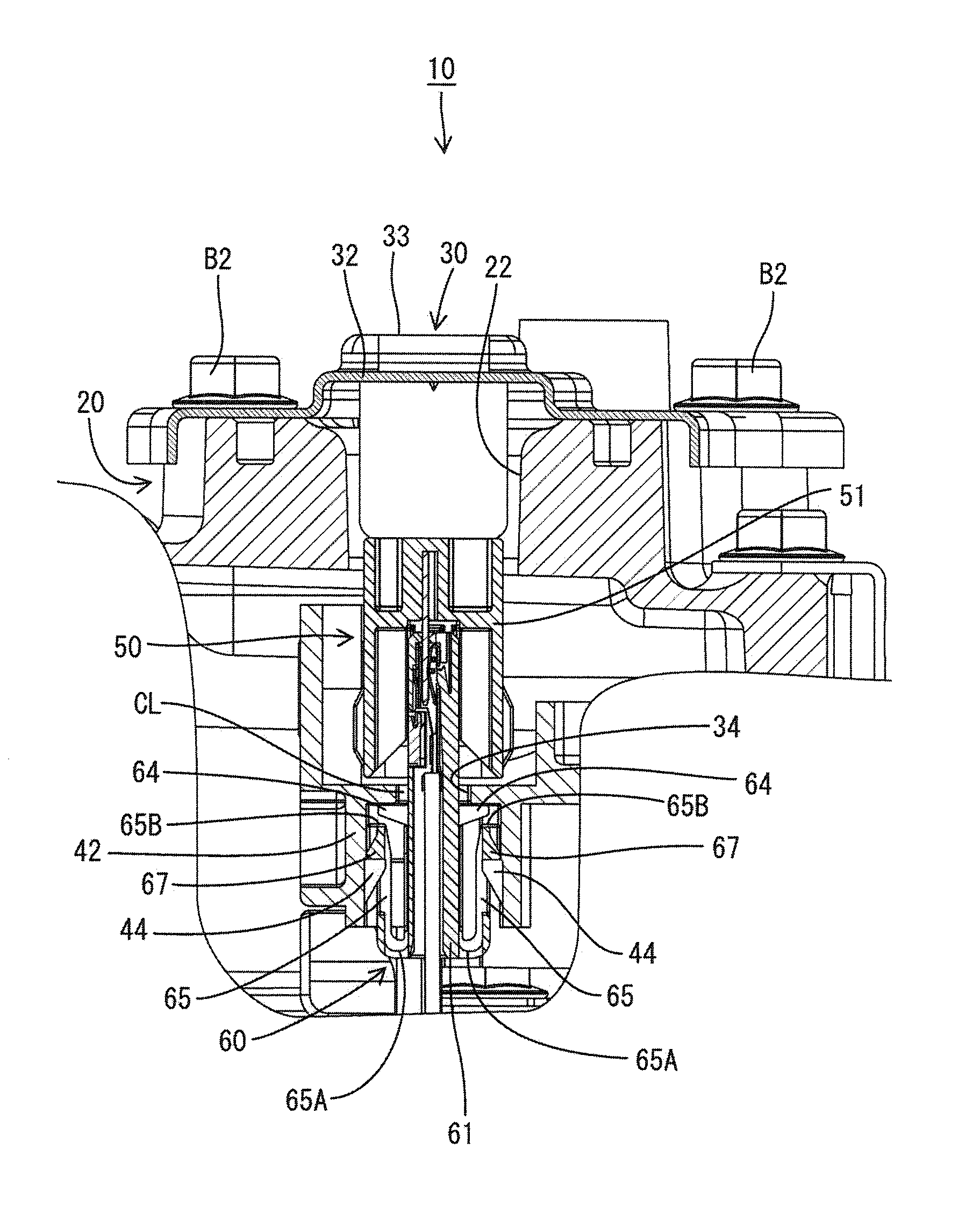 Device connector