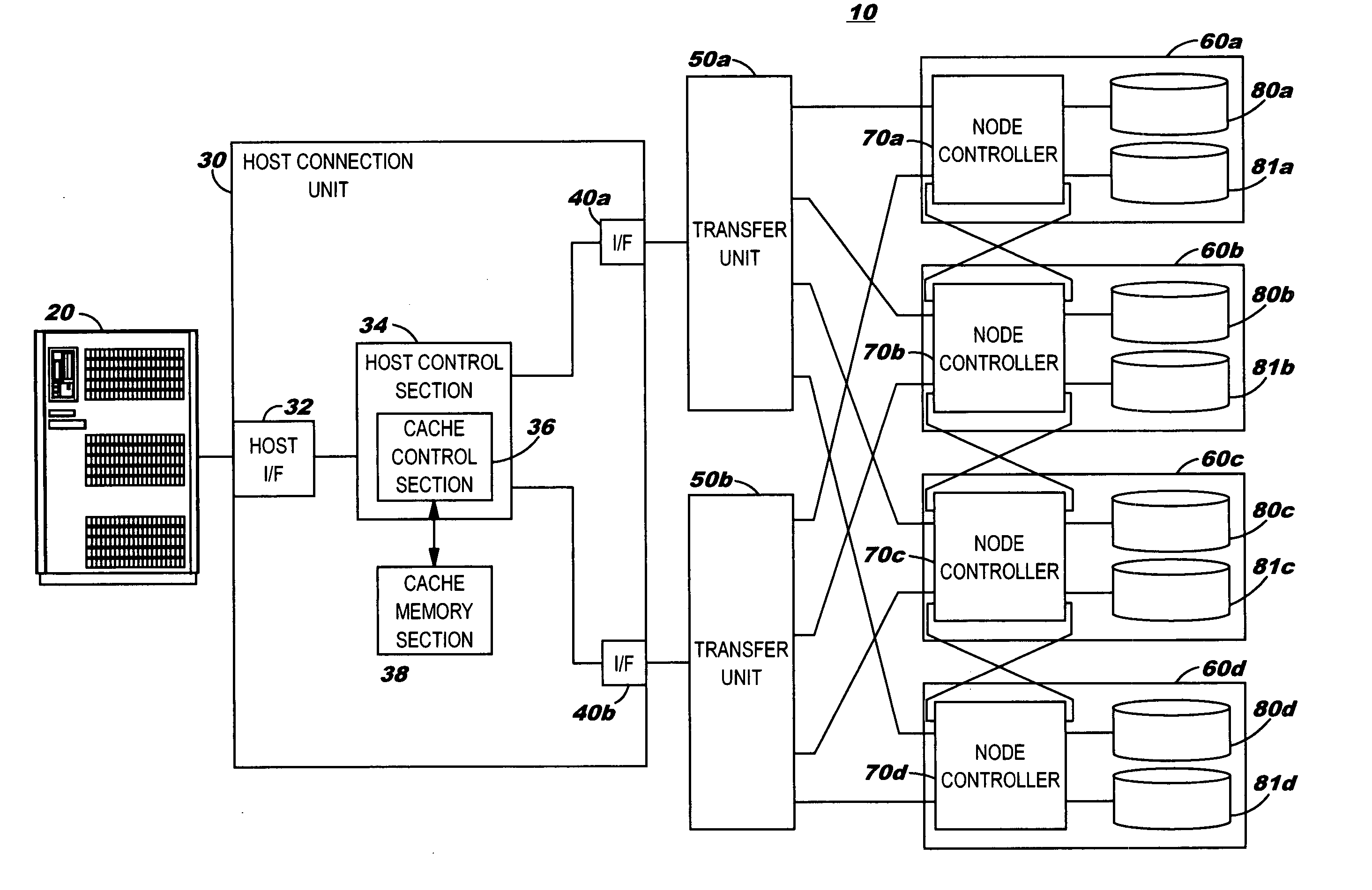 Storage system, controller, control method and program product therefor