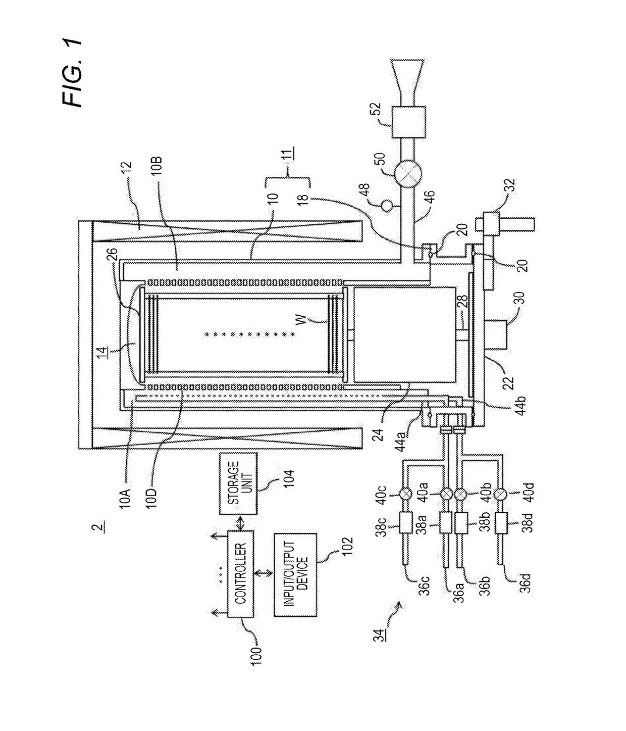 Substrate processing apparatus, nozzle base, and manufacturing method for semiconductor device