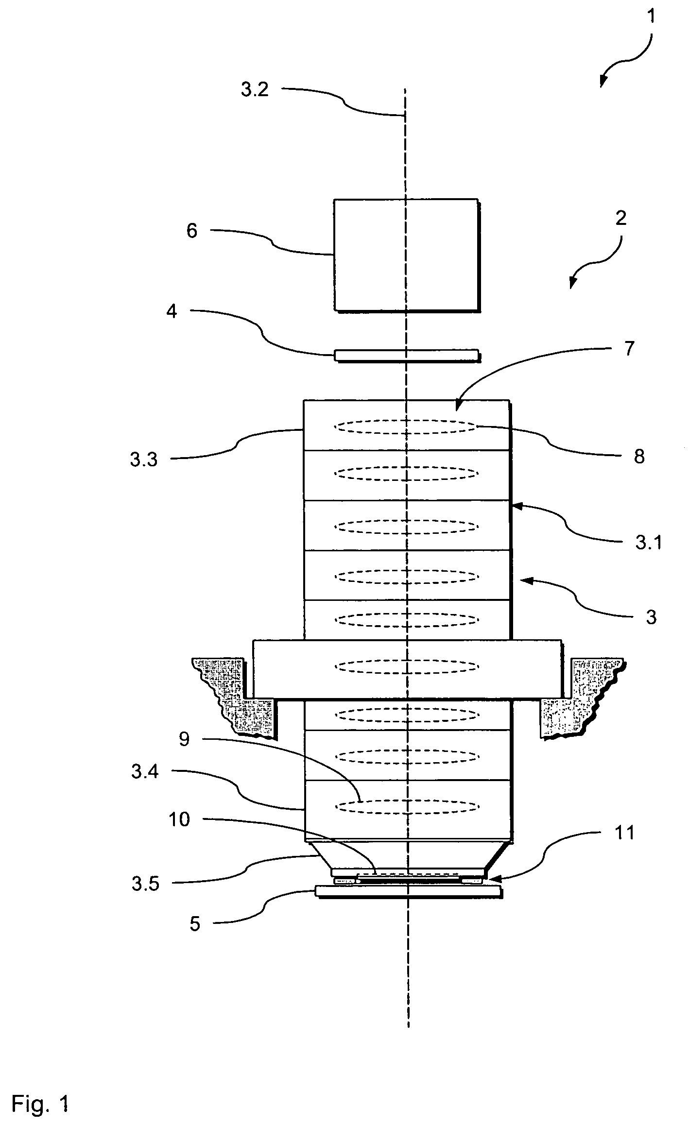 Optical element module