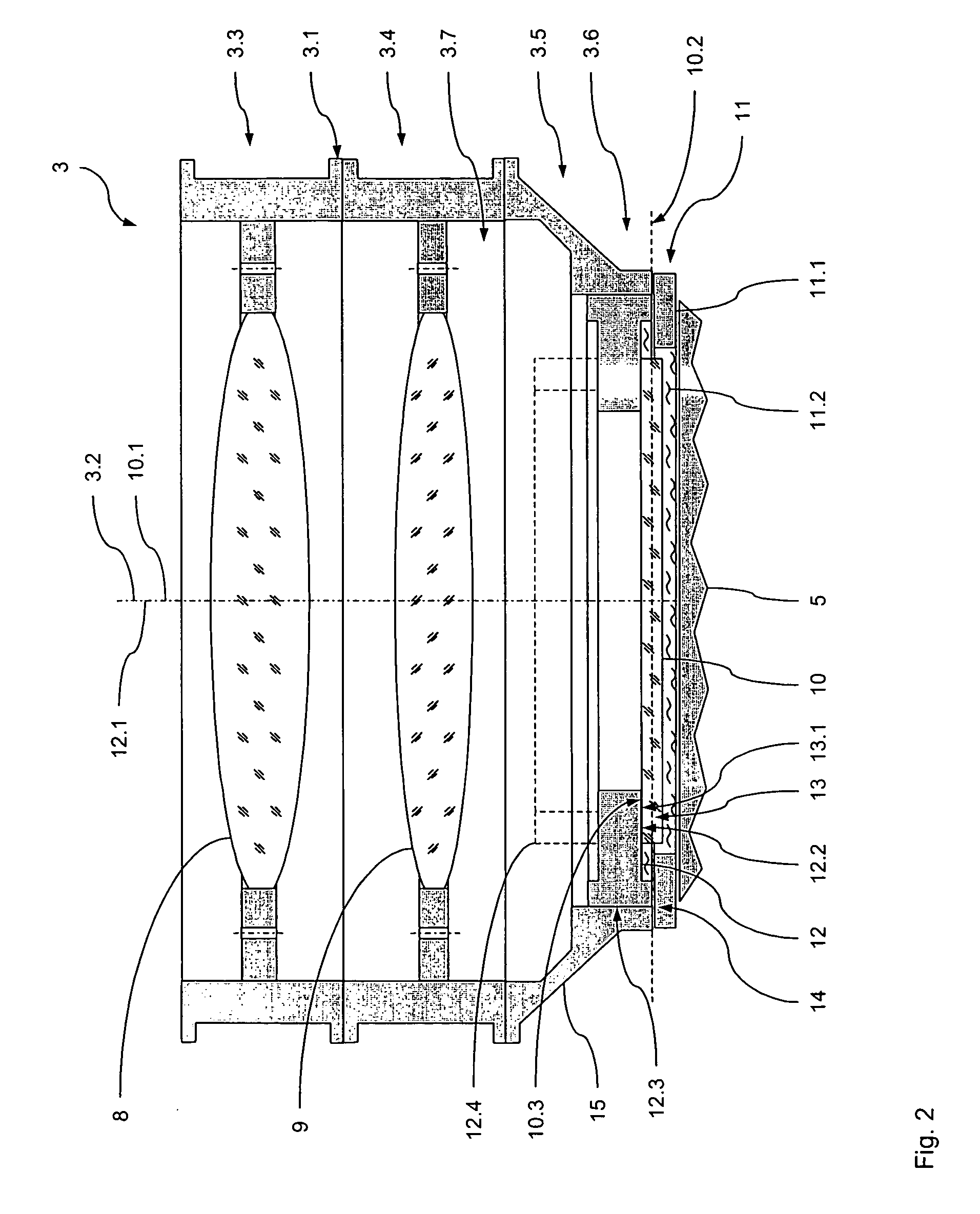 Optical element module