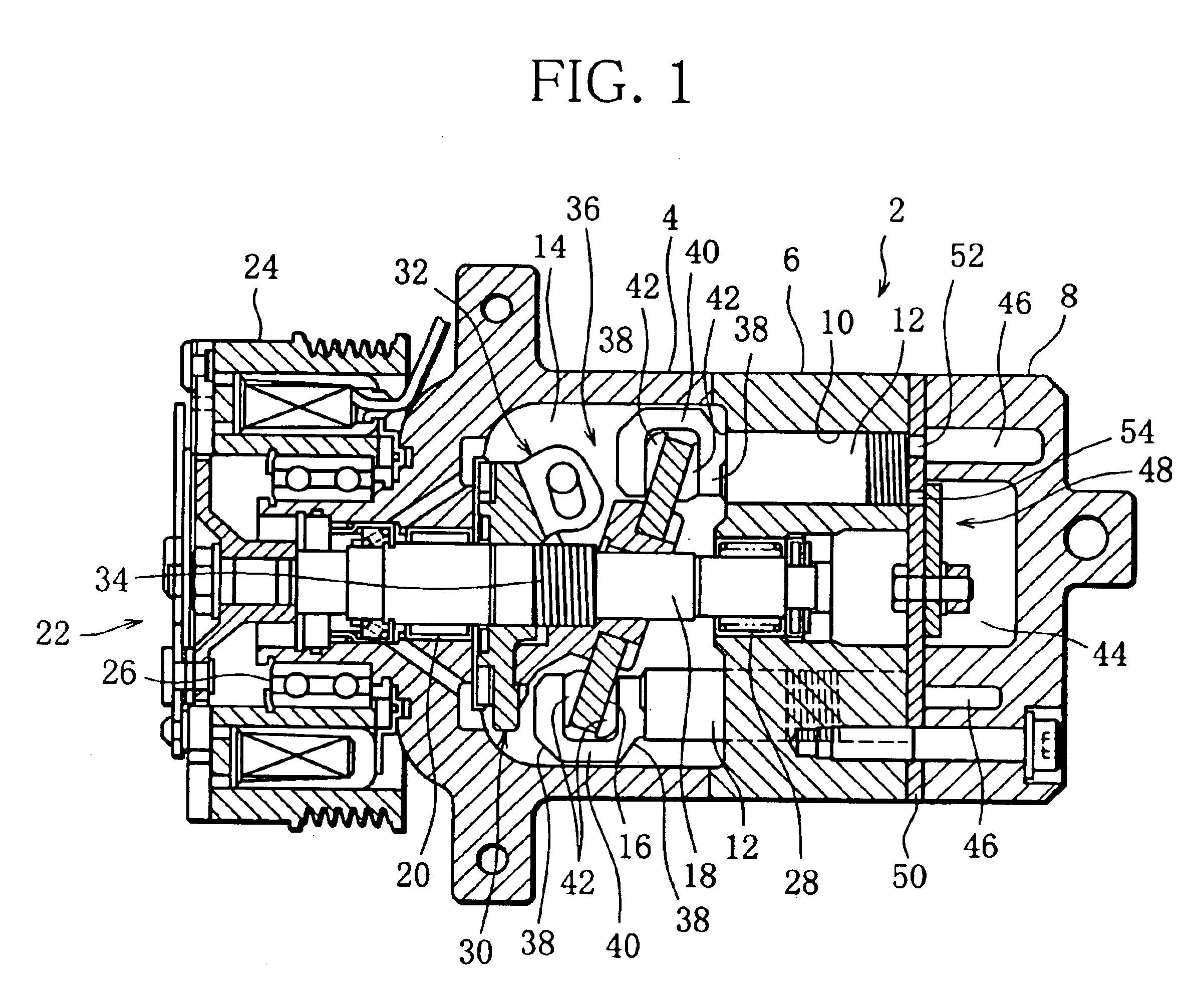 Swash plate compressor