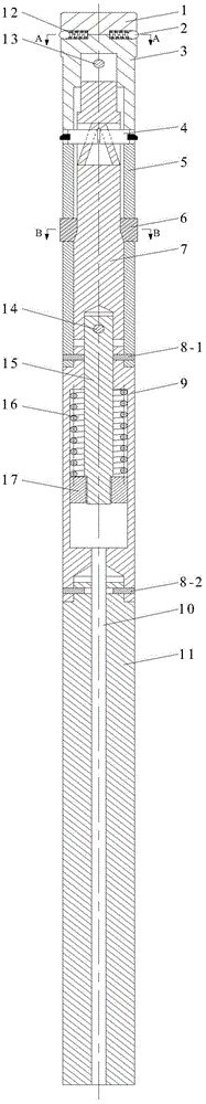 Boring bar special for machining deep hole and inner groove