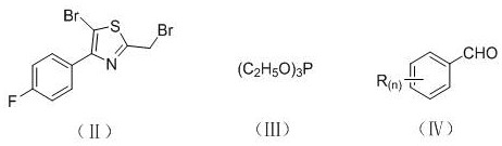 Application of a stilbene analog containing a thiazole ring structure as a fungicide