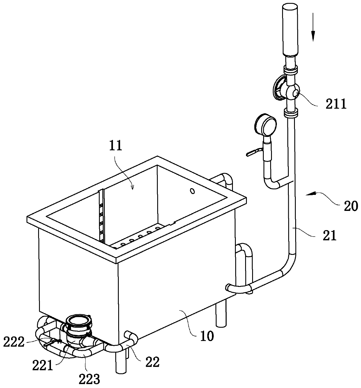 Water bath pot