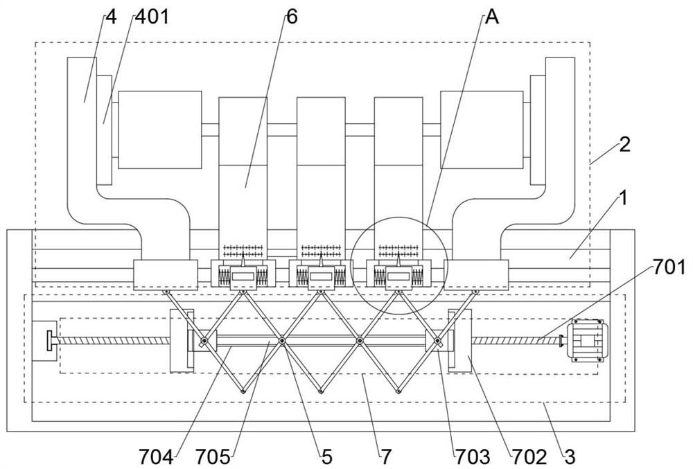 A cable tensile strength testing device