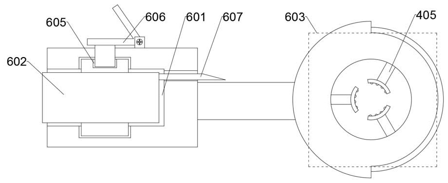 A cable tensile strength testing device