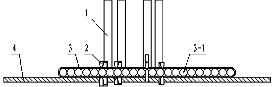 Gear shifting interlocking device of automobile manual transmission