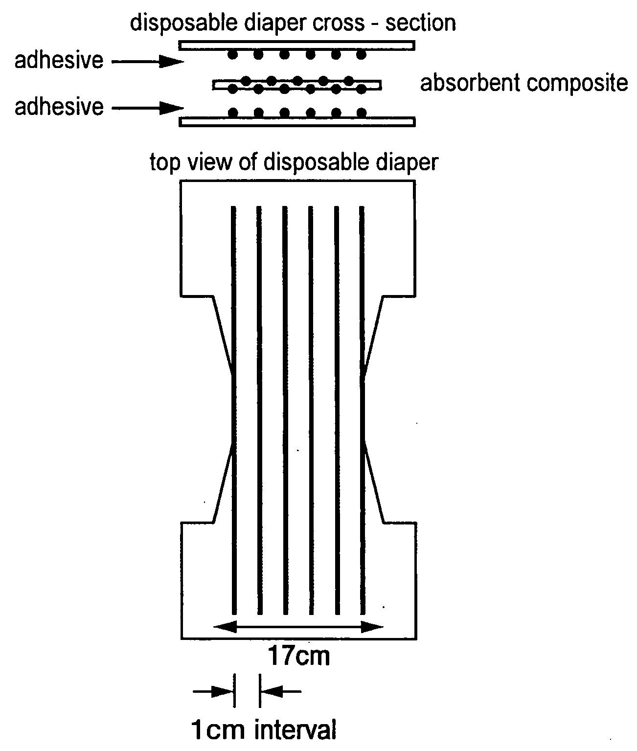 Absorbent composite material and method for manufacturing the same