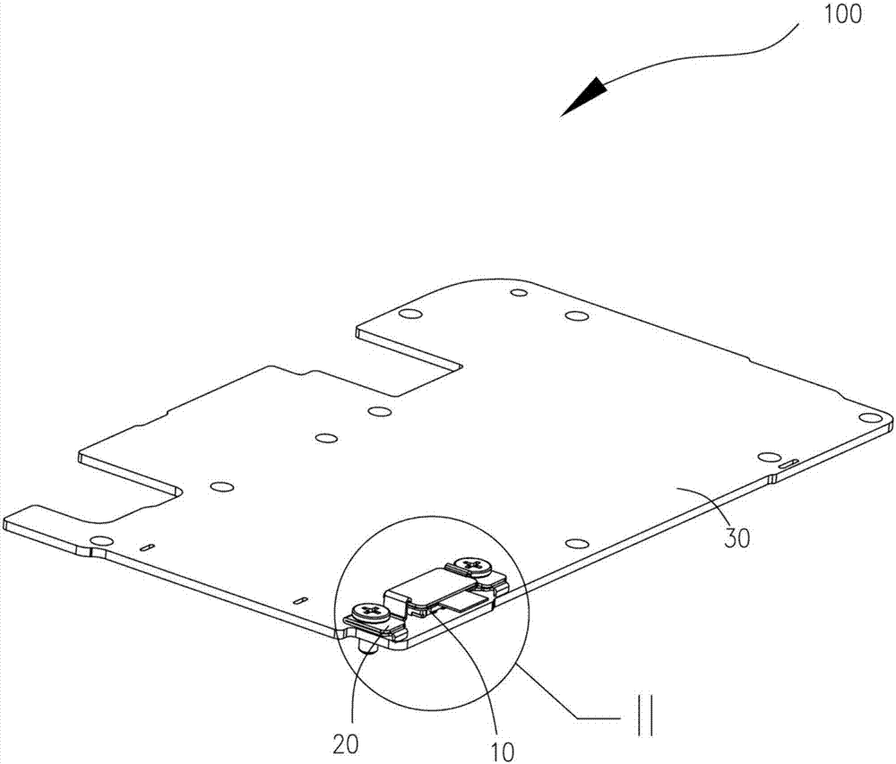 Connecting assembly, power supply device and mobile terminal