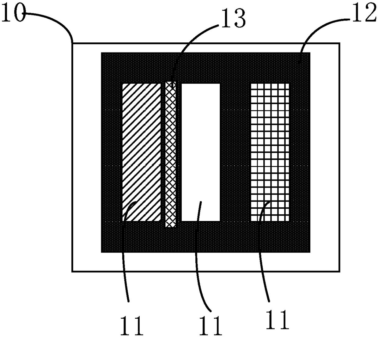 Color film substrate, display panel and display device with display panel