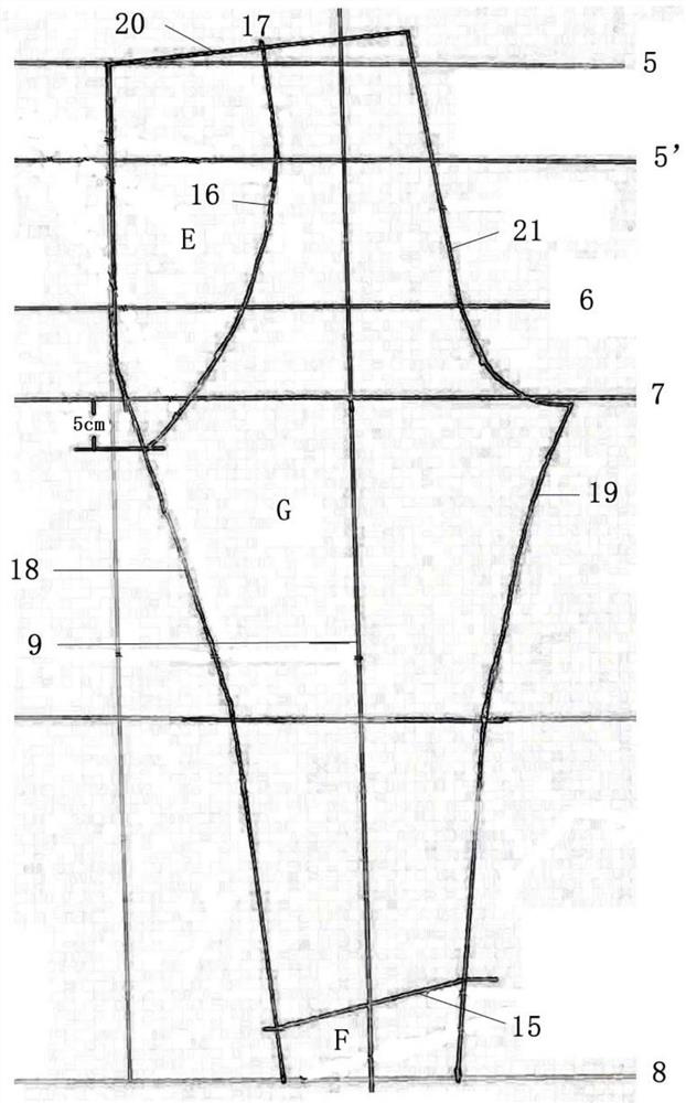 Pregnant woman type warm-keeping trousers and tailoring and manufacturing method thereof