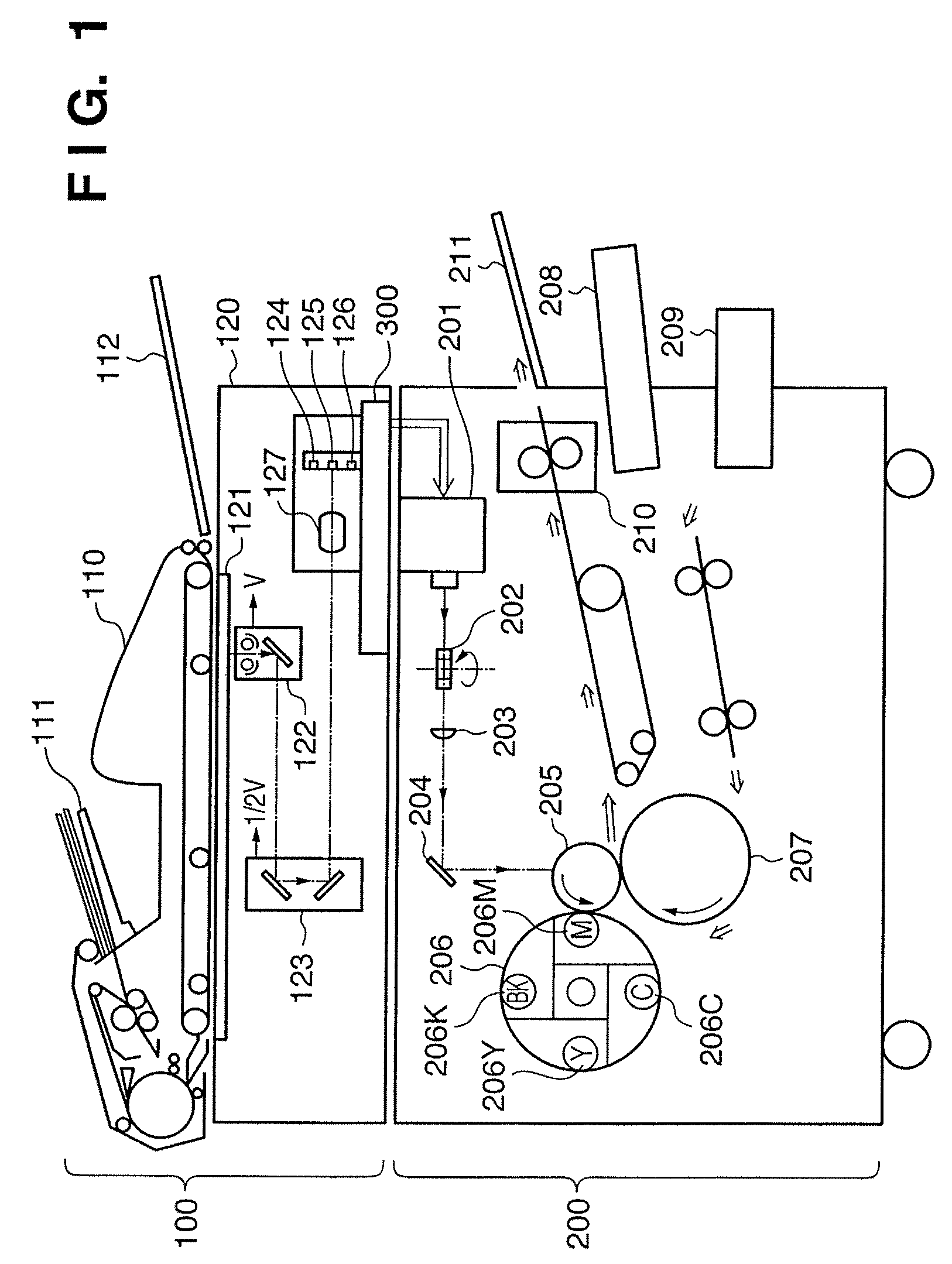 Image processing apparatus and control method thereof with color data and monochrome data selection