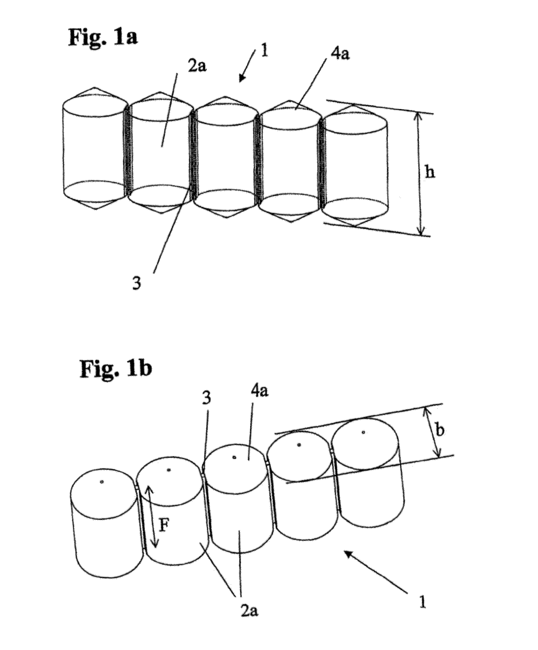 Composite armor element & effective body element for insertion in a composite armor element