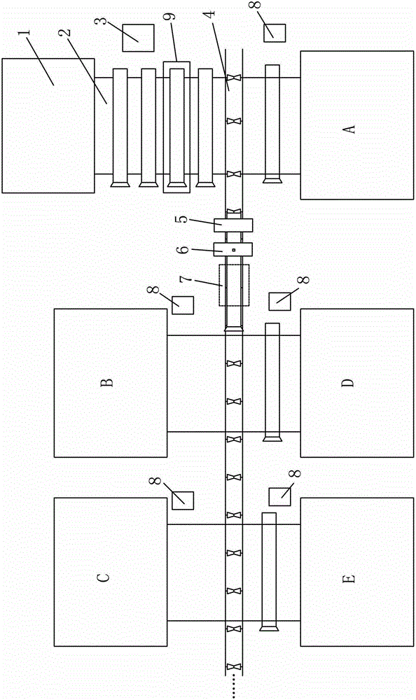 Treating technology for ductile iron pipes after annealing