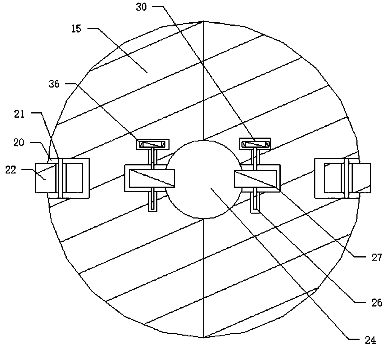 Automatic sludge biogas production device