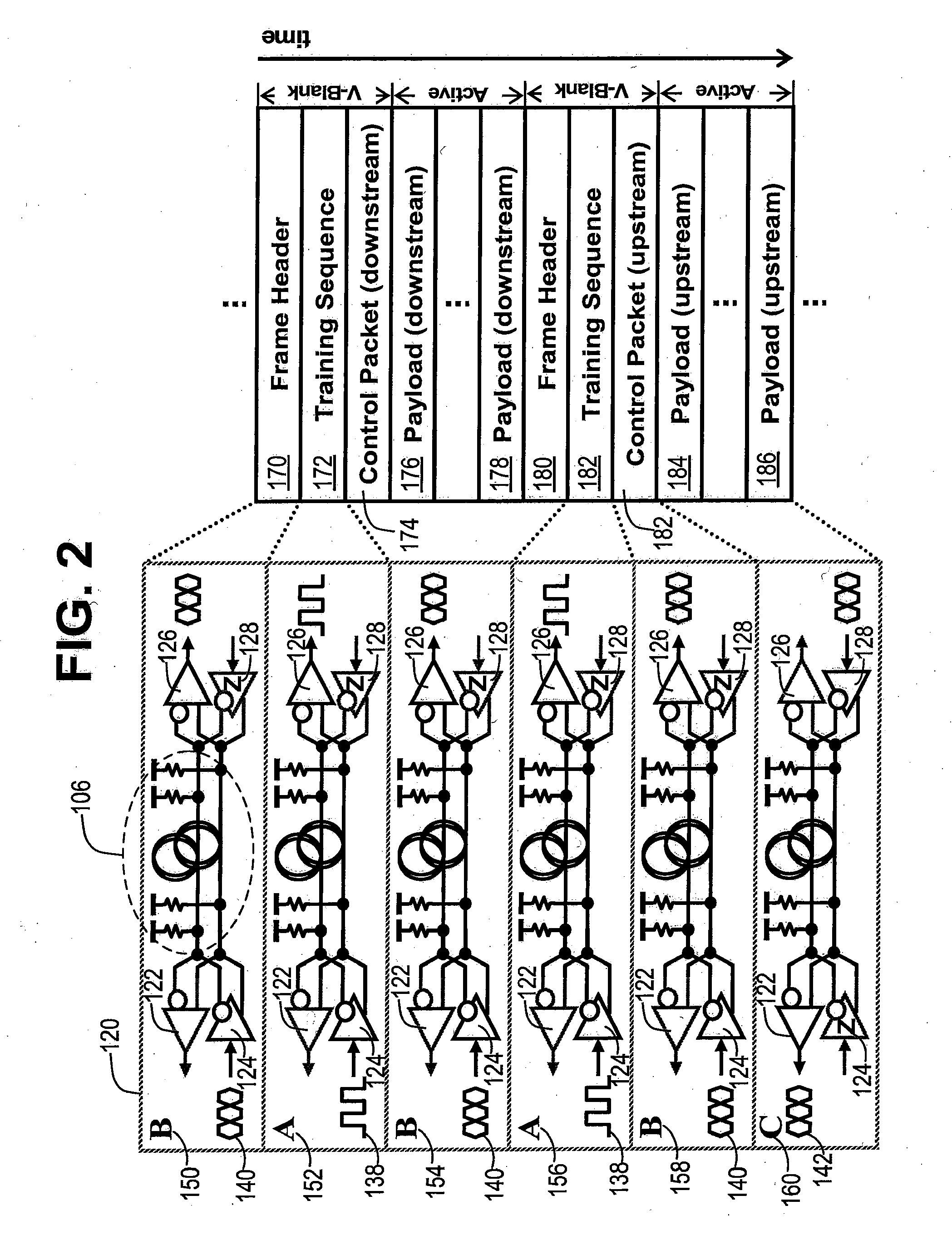 Digital video interface with bi-directional half-duplex clock channel used as auxiliary data channel